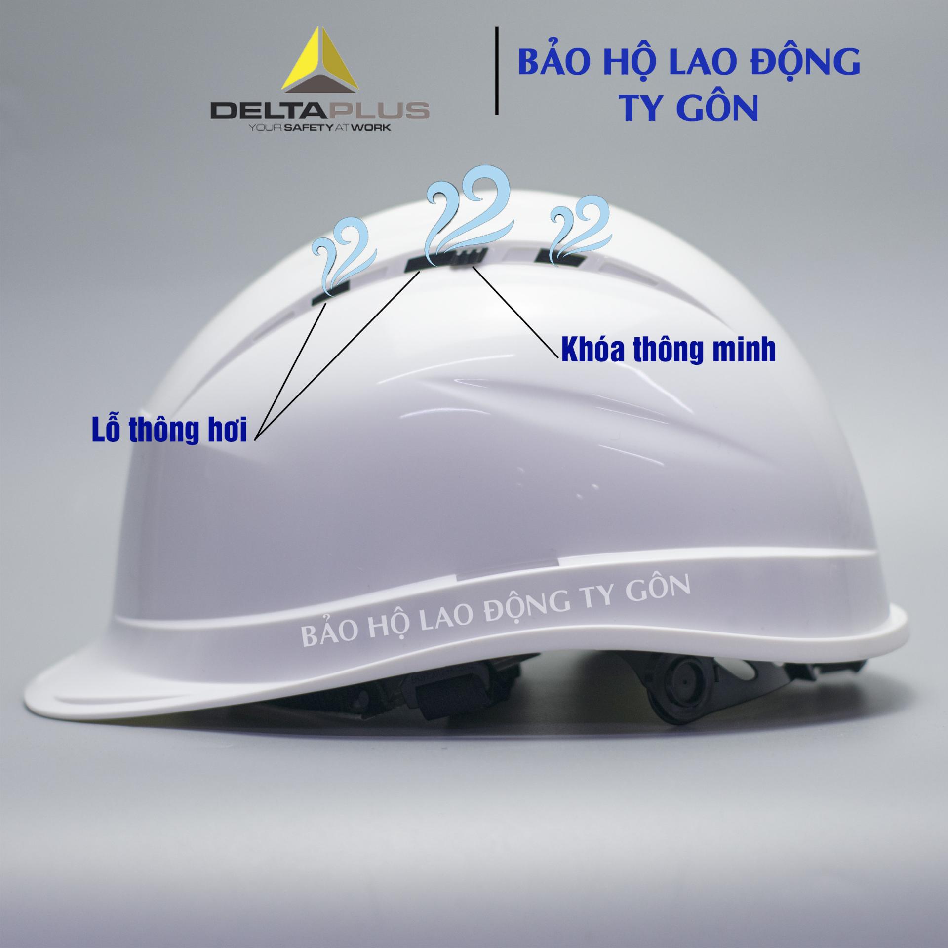 nón bảo hộ delta plus quatz up IV